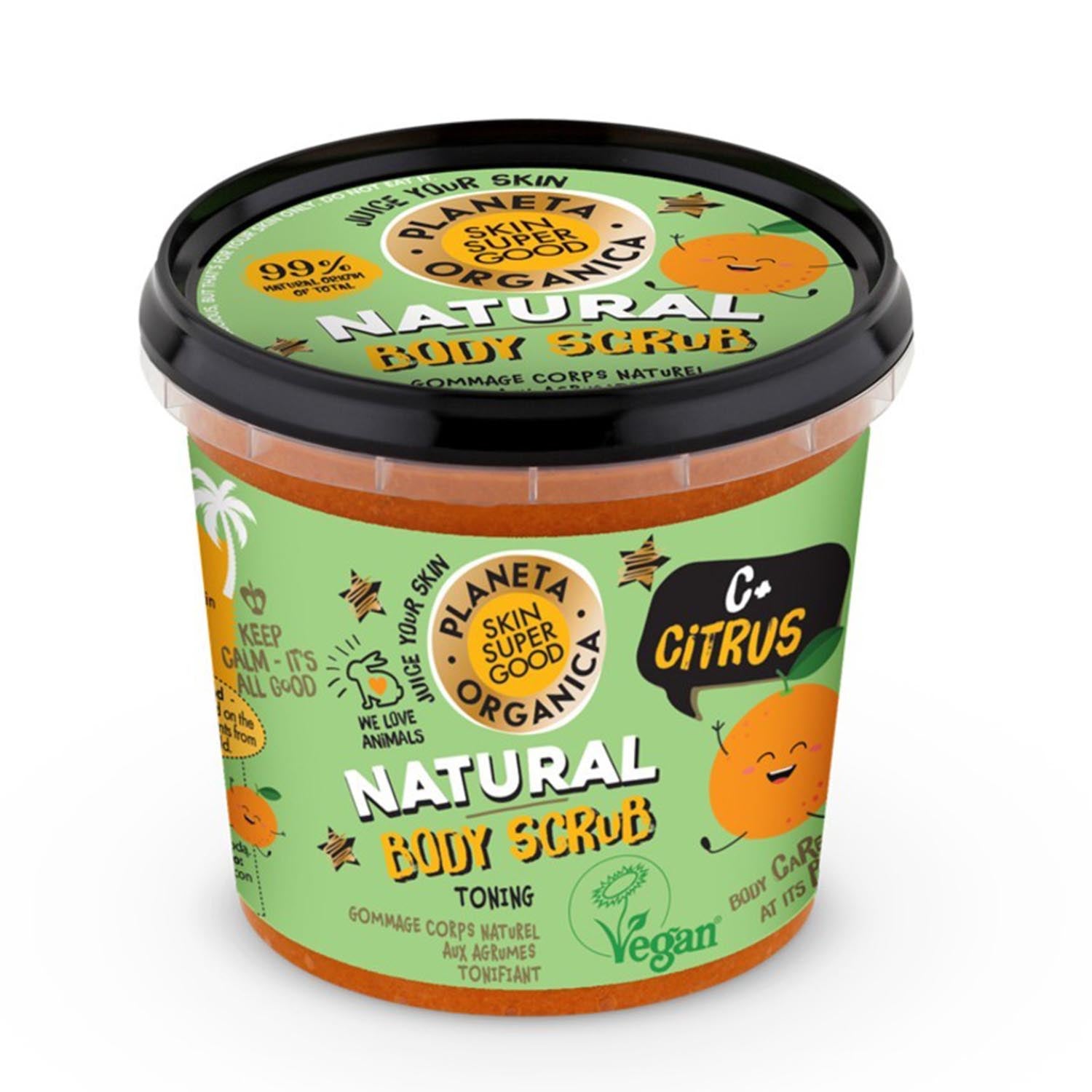 Natura Siberica Skin Super Good Natural Body Scrub C Citrus 360Ml